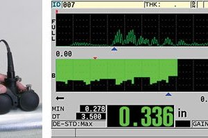 Medição de Espessuras A/B-Scan